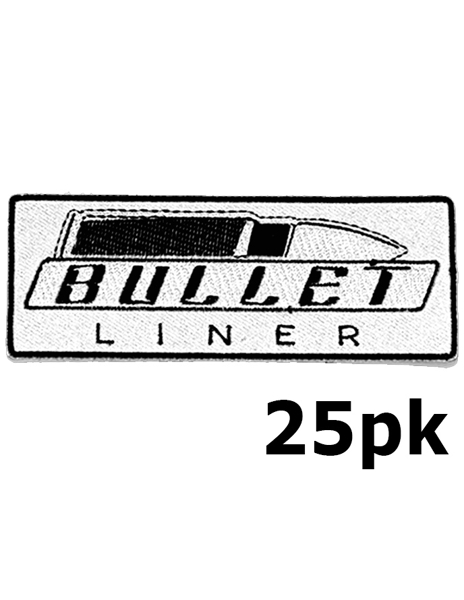 Picture of Bullet Liner Black-White Patch (25PK)