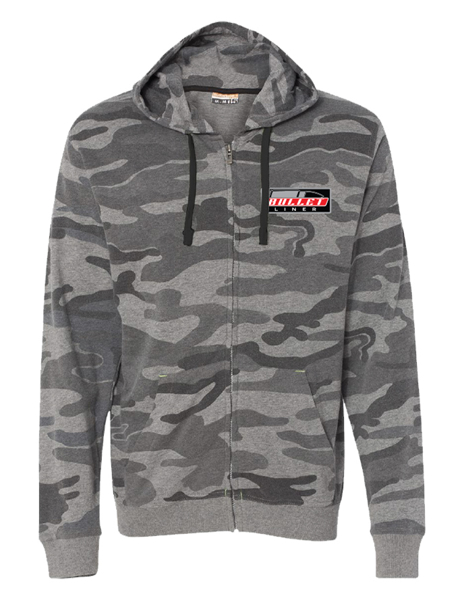 Picture of -D- Camo Full-Zip Hooded Sweatshirt