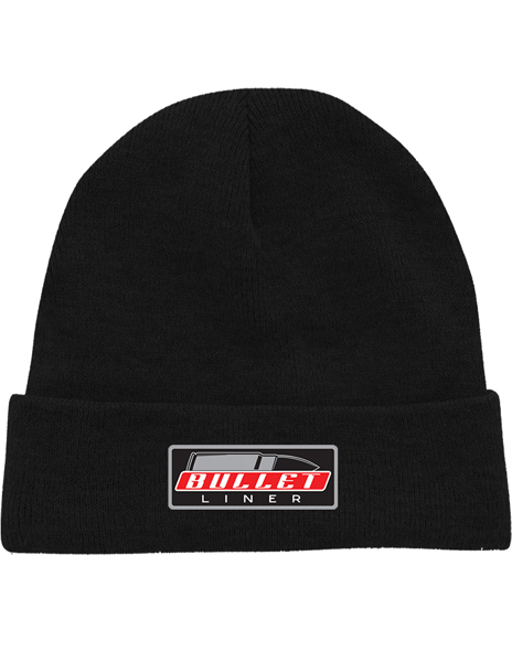 Picture of Black Knit Toque With Cuff